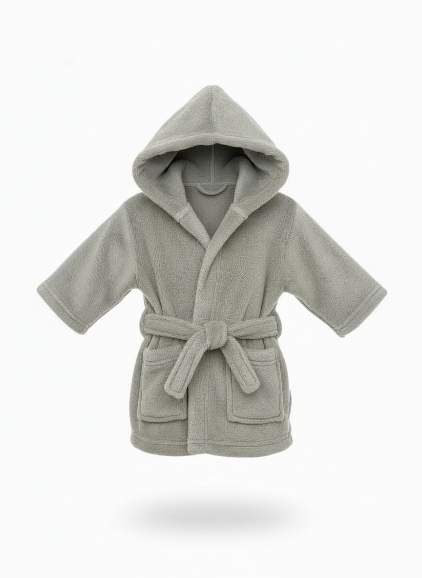 Grey Lightweight Robe